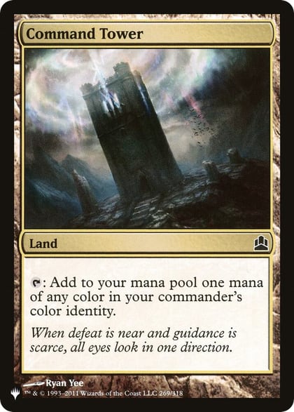 Command Tower (CMD), The List Reprints 269