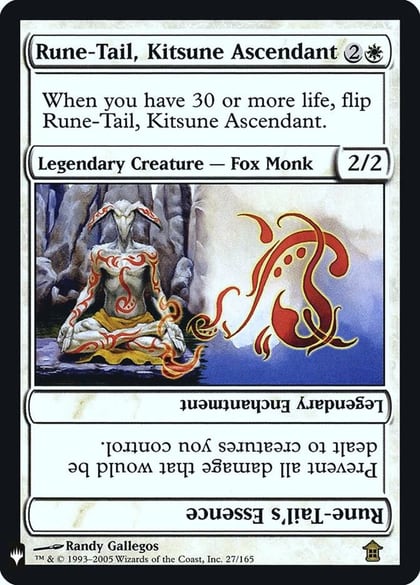 Rune-Tail, Kitsune Ascendant, The List Reprints 27