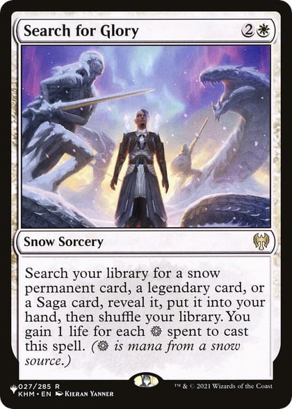 Search for Glory, The List Reprints 27
