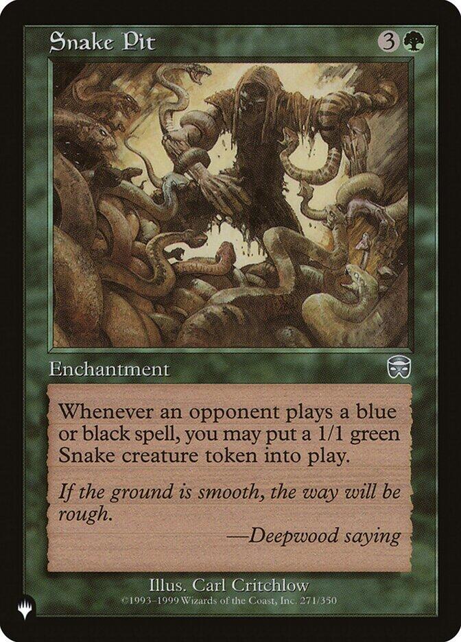 Snake Pit, The List Reprints 271/350
