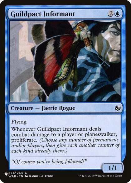 Guildpact Informant, The List Reprints 271/264