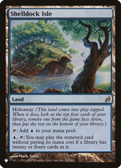Shelldock Isle, The List Reprints 272/301