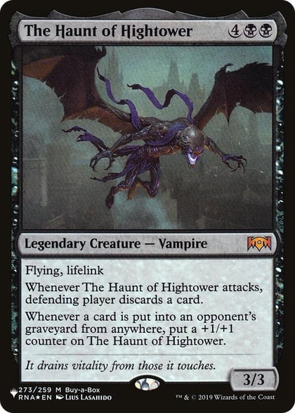 The Haunt of Hightower, The List Reprints 273/259