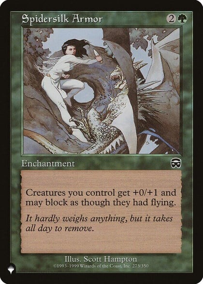 Spidersilk Armor, The List Reprints 273/350