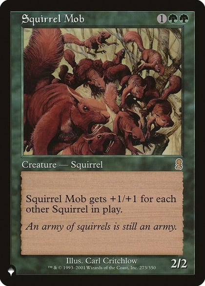 Squirrel Mob, The List Reprints 273/350