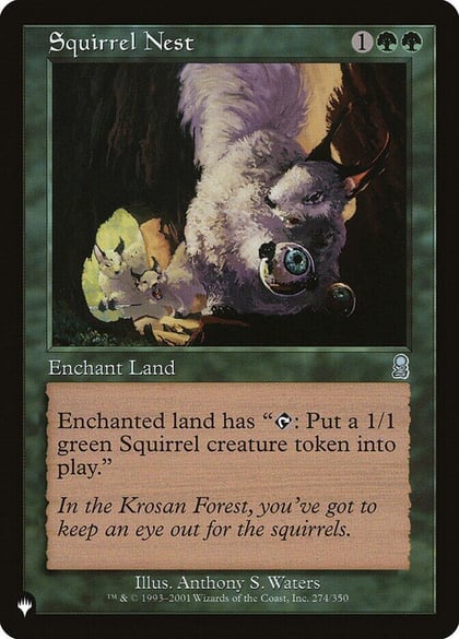 Squirrel Nest, The List Reprints 274/350