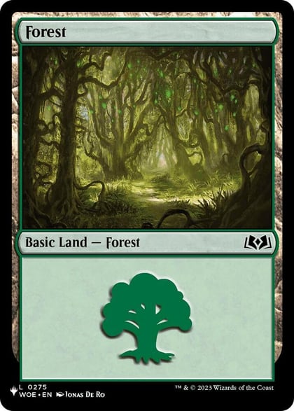 Forest (0275) (WOE), The List Reprints 275