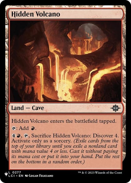 Hidden Volcano, The List Reprints 277