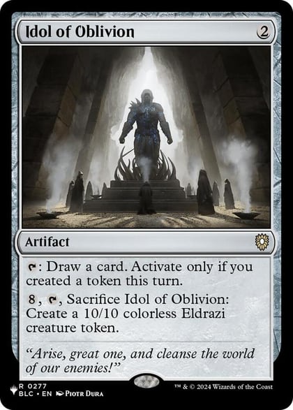 Idol of Oblivion, The List Reprints 277