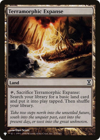 Terramorphic Expanse (TSP), The List Reprints 279