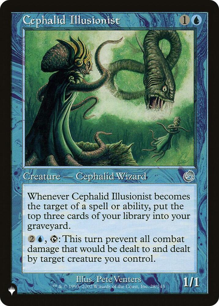 Cephalid Illusionist, The List Reprints 28/143