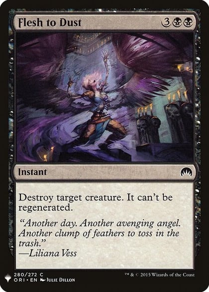 Flesh to Dust, The List Reprints 280