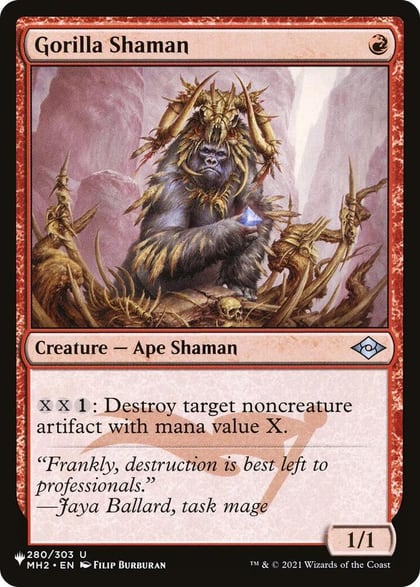Gorilla Shaman, The List Reprints 280/303