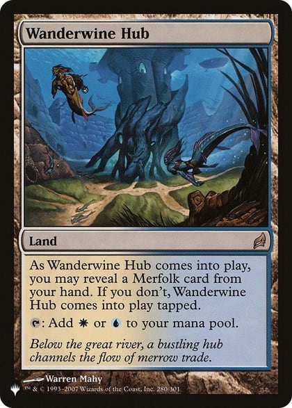 Wanderwine Hub, The List Reprints 280/301