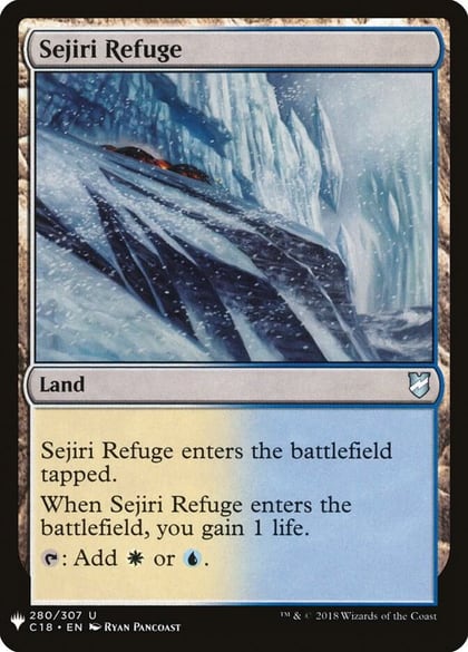 Sejiri Refuge, The List Reprints 280