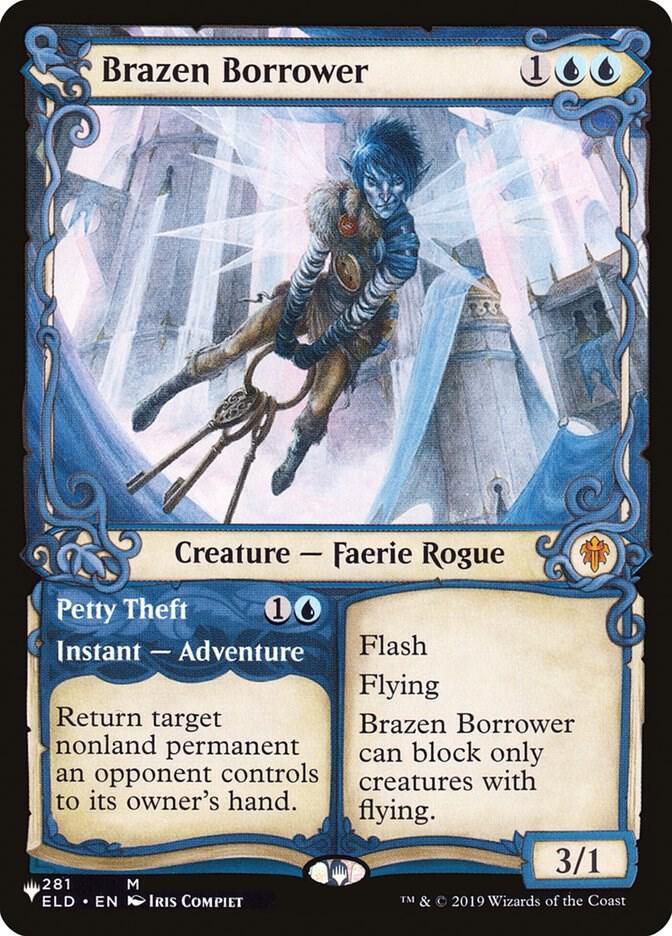 Brazen Borrower (Showcase), The List Reprints 281/269
