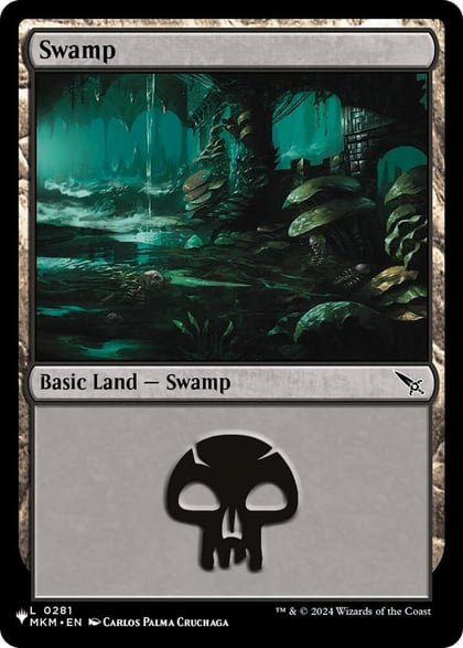 Swamp (MKM), The List Reprints 281