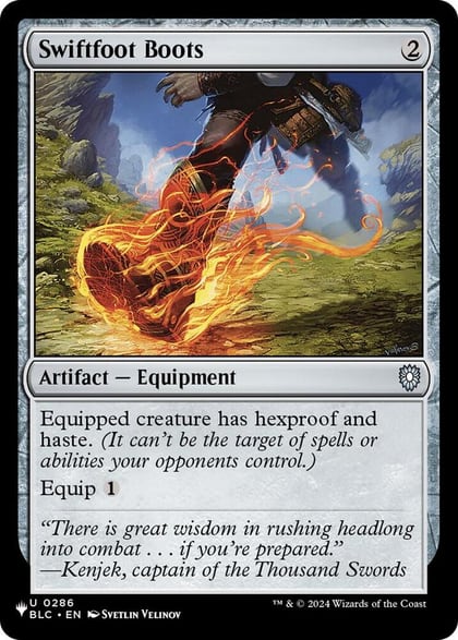 Swiftfoot Boots (BLC), The List Reprints 286