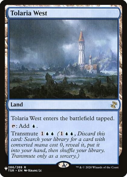 Tolaria West (TSR), The List Reprints 286