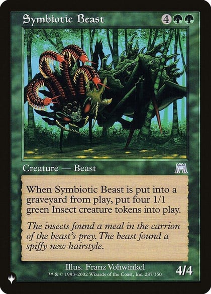 Symbiotic Beast, The List Reprints 287/350