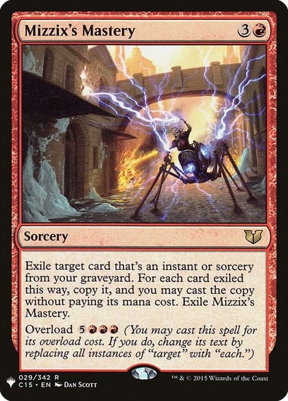 Mizzix's Mastery, The List Reprints 29