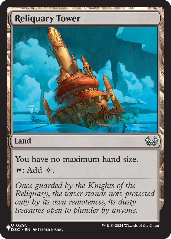 Reliquary Tower (DSC), The List Reprints 295