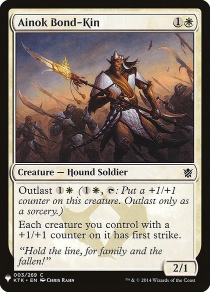Ainok Bond-Kin, The List Reprints 3
