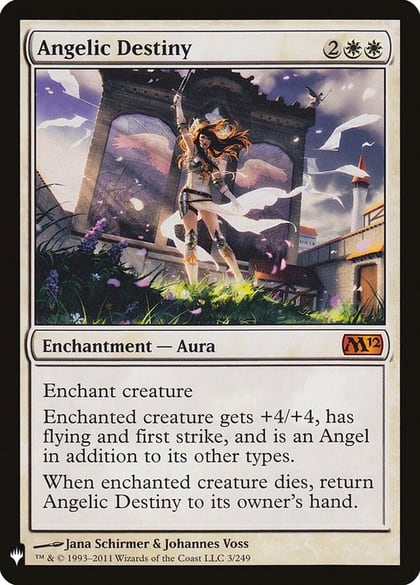 Angelic Destiny, The List Reprints 3