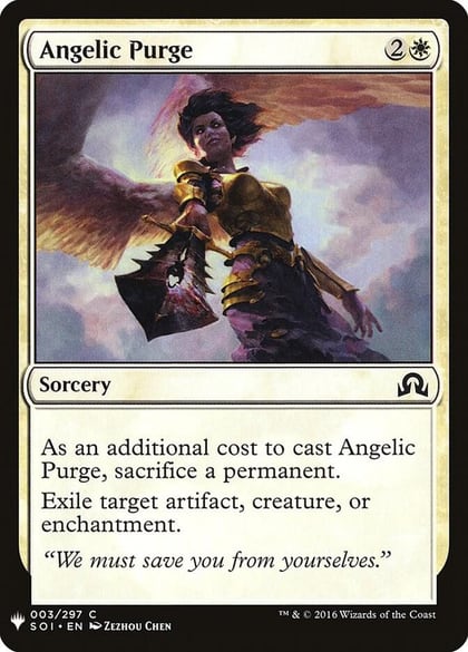 Angelic Purge, The List Reprints 3