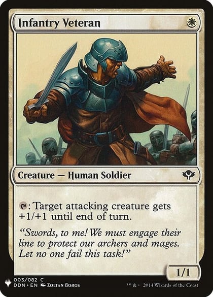 Infantry Veteran, The List Reprints 3