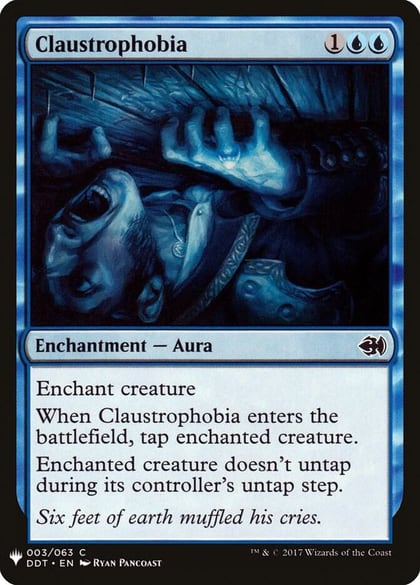 Claustrophobia, The List Reprints 3