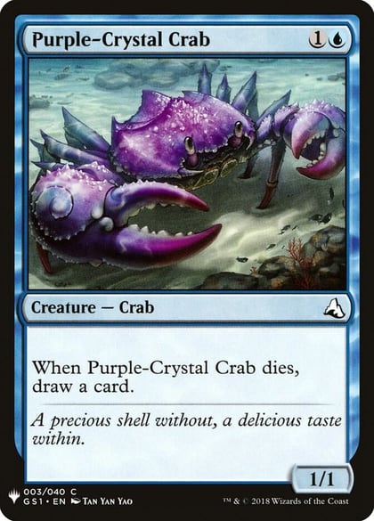 Purple-Crystal Crab, The List Reprints 3