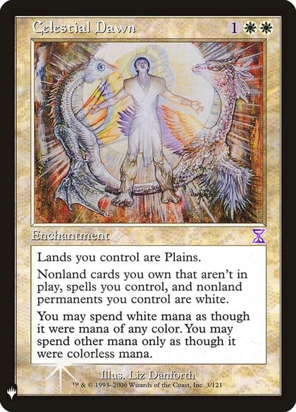 Celestial Dawn, The List Reprints 3