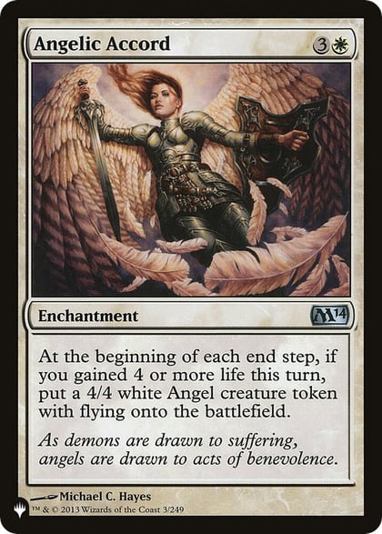 Angelic Accord, The List Reprints 3