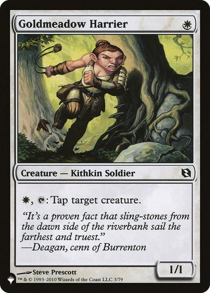 Goldmeadow Harrier, The List Reprints 3/79