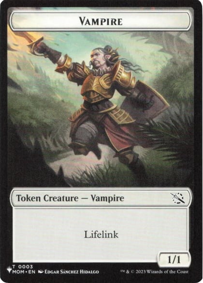 Vampire // Horse Double-Sided Token, The List Reprints 3 // 10