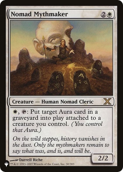 Nomad Mythmaker, The List Reprints 30/383