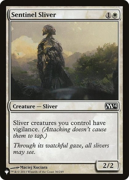 Sentinel Sliver, The List Reprints 30/249