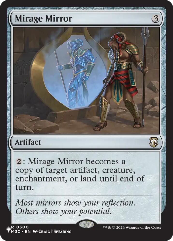 Mirage Mirror, The List Reprints 300