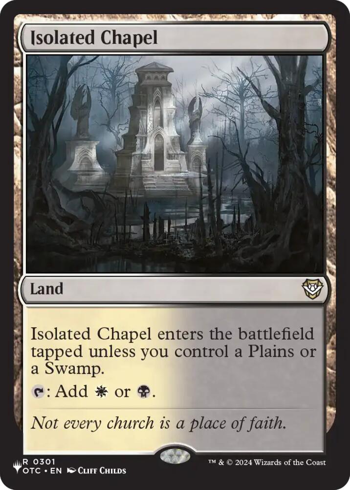 Isolated Chapel, The List Reprints 301
