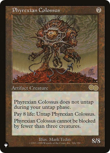Phyrexian Colossus, The List Reprints 305/350