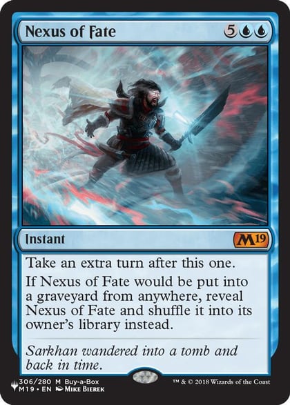Nexus of Fate, The List Reprints 306/280