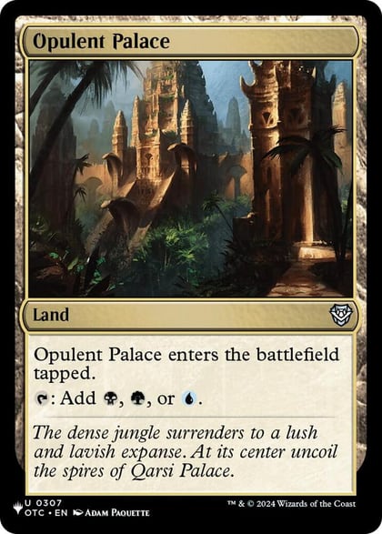 Opulent Palace (OTC), The List Reprints 307