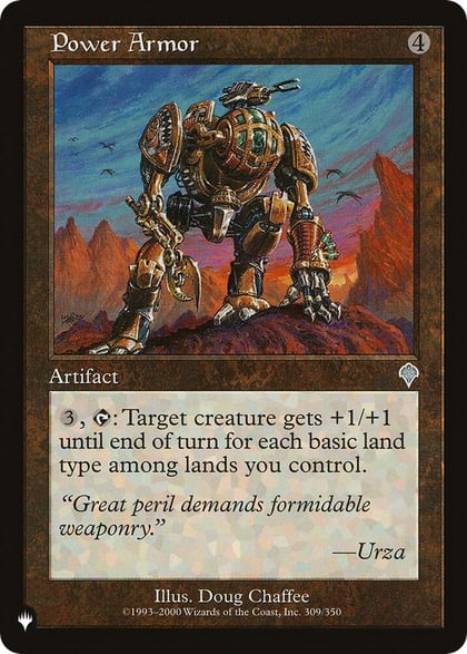 Power Armor, The List Reprints 309/350