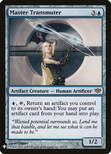 Master Transmuter, The List Reprints 31/145