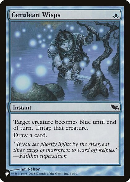 Cerulean Wisps, The List Reprints 31/301