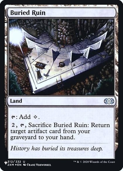 Buried Ruin, The List Reprints 312