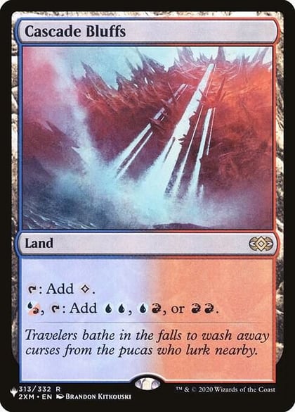 Cascade Bluffs, The List Reprints 313