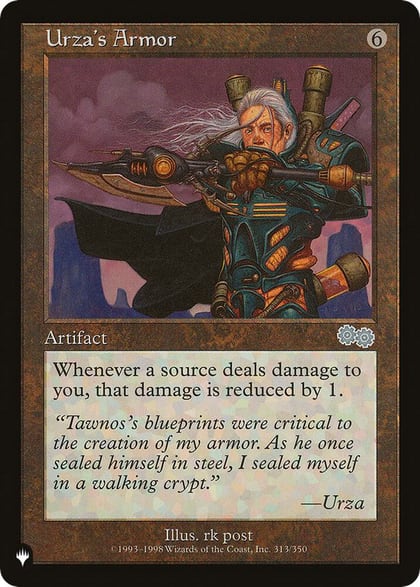 Urza's Armor, The List Reprints 313/350