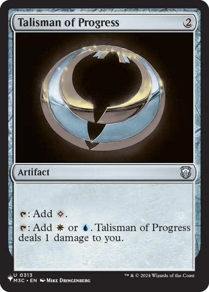 Talisman of Progress, The List Reprints 313